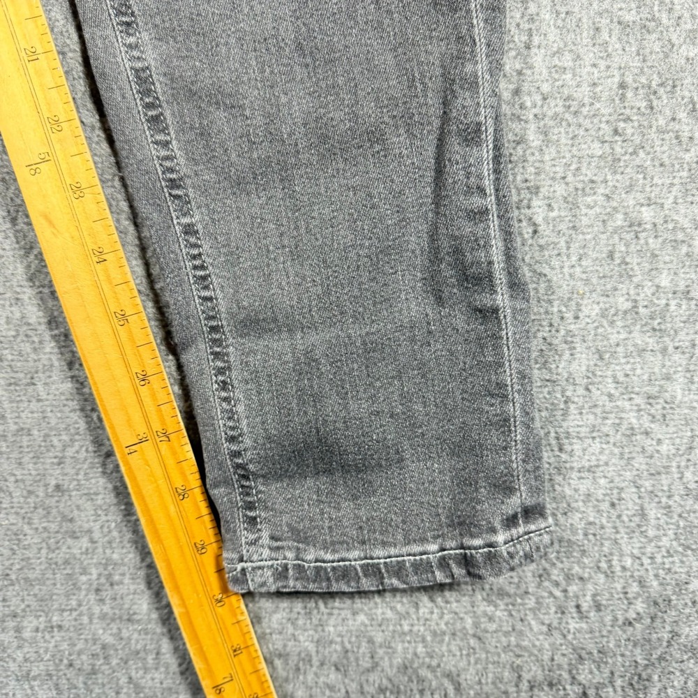 Nudie Jeans Co Womens Hightop Tilde Gray Slim Fit Denim Jeans Faded Wash 32x30 - Picture 7 of 16